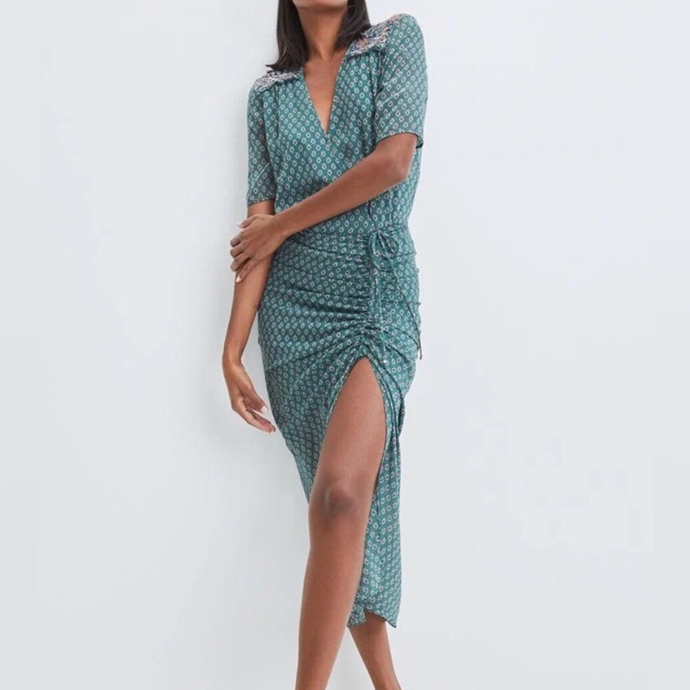 Veronica Beard Mariposa Floral Maxi Dress